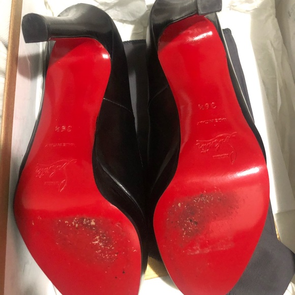 bruges christian louboutin Black 36.5 - Picture 2 of 4